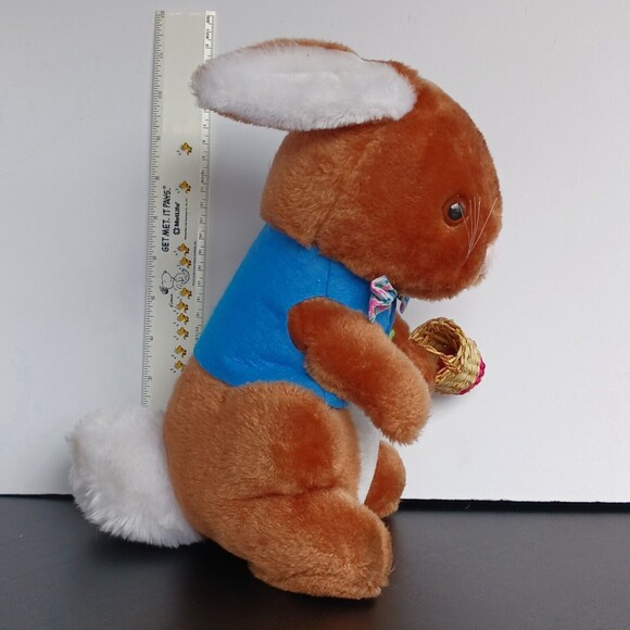 VTG R. Dakin Beatrix Potter Peter Cottontail Bunny Rabbit Plush Stuffed Animal - Picture 8 of 10